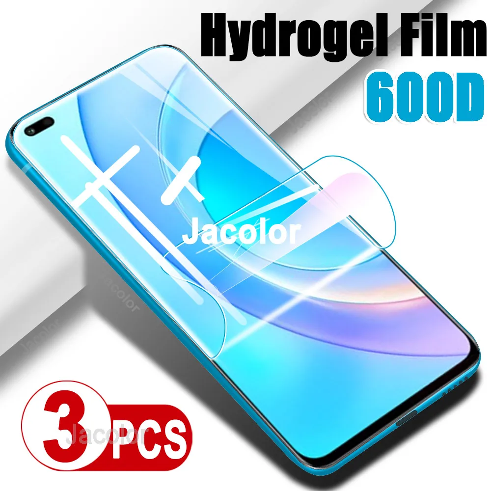 3PCS Screen Protector For Honor 50 Lite Pro Water Gel Film Hydrogel Safety Film For Honor50 Honor50Lite Honer 50Lite Not Glass