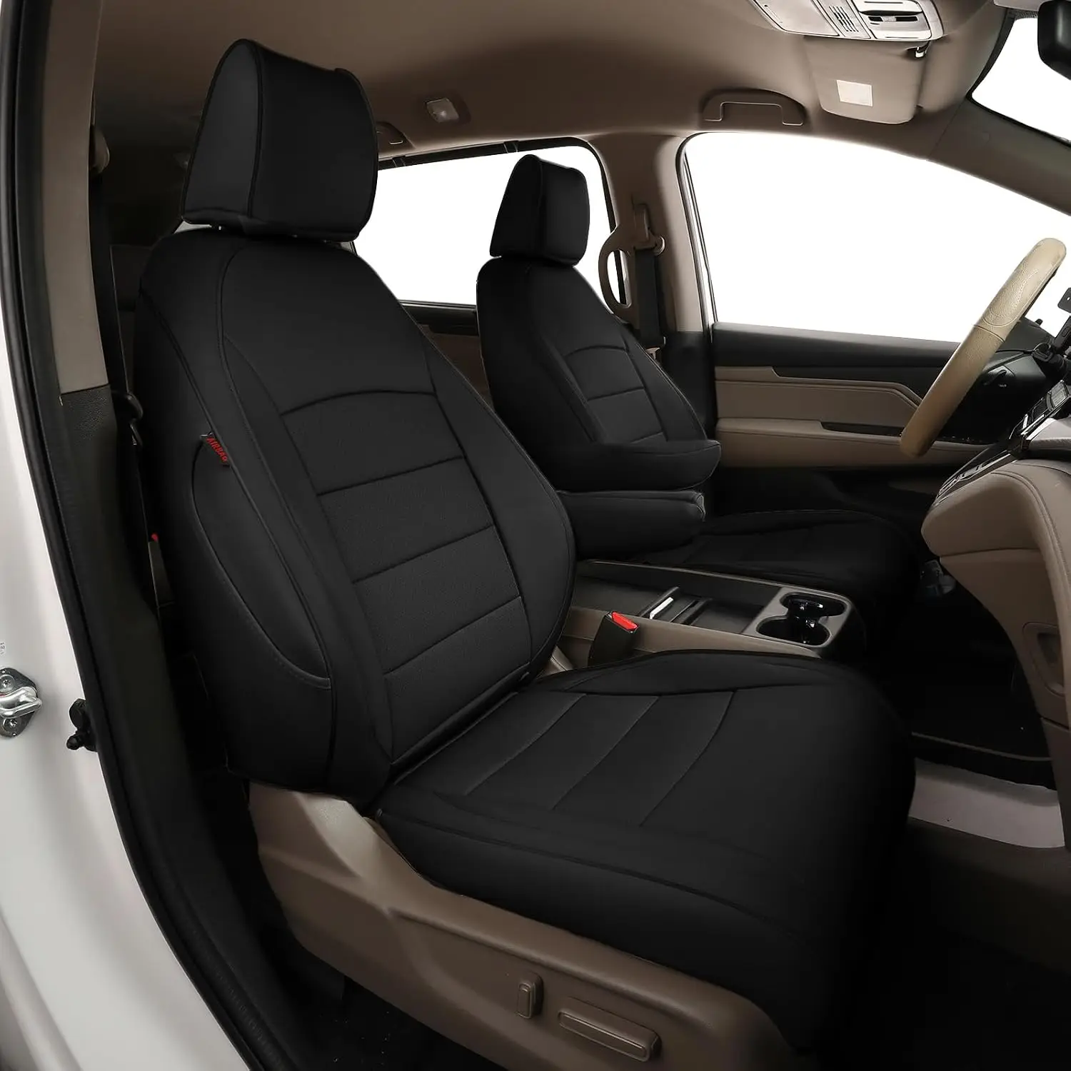 EKR Odyssey Car Seat Covers Custom Fit For Honda Odyssey 2011-2026 EX/EX-L/Touring/Elite/SE 8 Seats Leather Full Set Seat Protector
