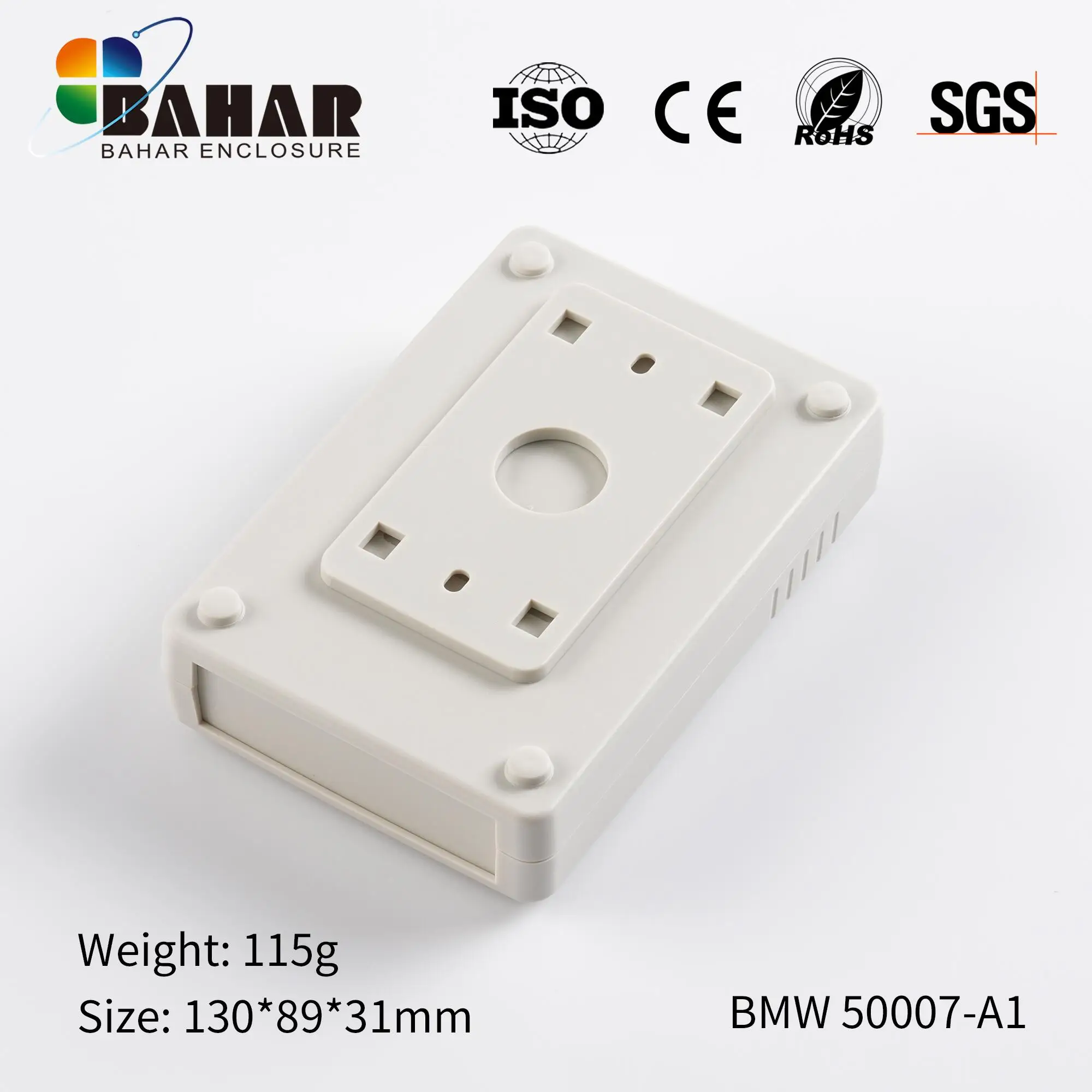 Model BMW 50007 Bahar Wall-Mounting Enclosure ABS Plastic Housing Digital Display Housing