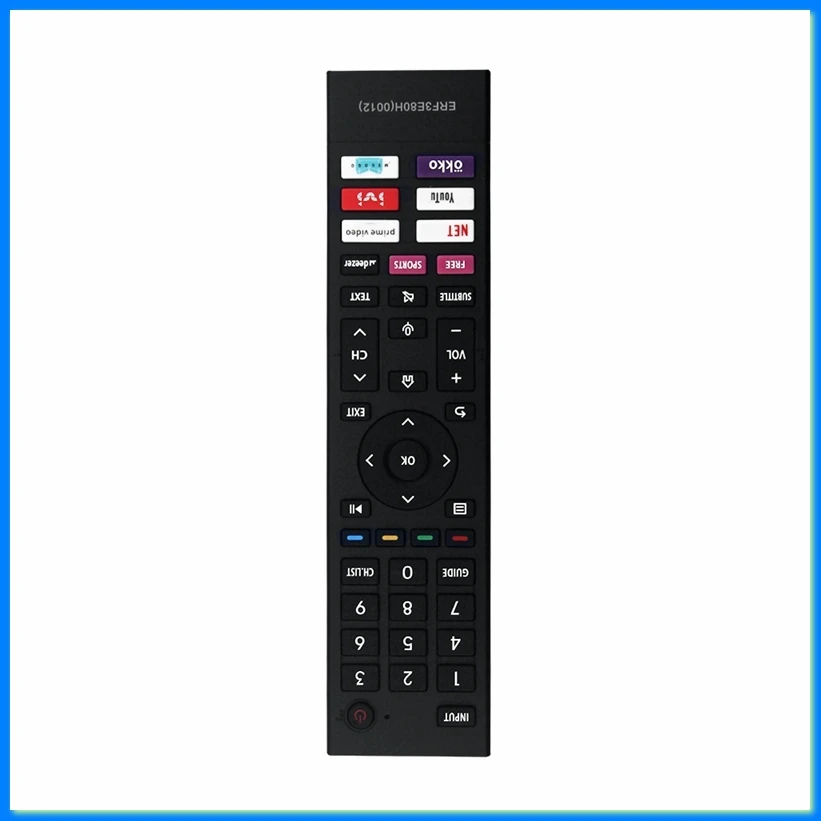 Replace ERF3E80H Remote Control for TV 43A6BG 43A6G 50A6BG 50A6G 55A6G-DTD2