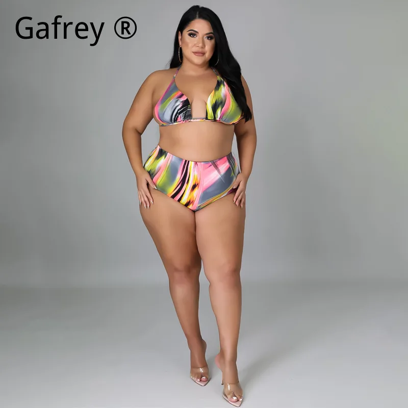 Women Plus Size 3 Piece Swimsuit Set 2026 Sexy Long Pants Bikini With Cover Up High Waist Swimwear Summer Beach Bathing Suit view 4