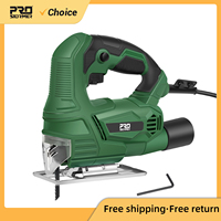 500W Jigsaw Variable Speed  Electric Saw 220 V for Woodworking Power tools with Metal Base Carbon Brushes Hexagonal Wrench