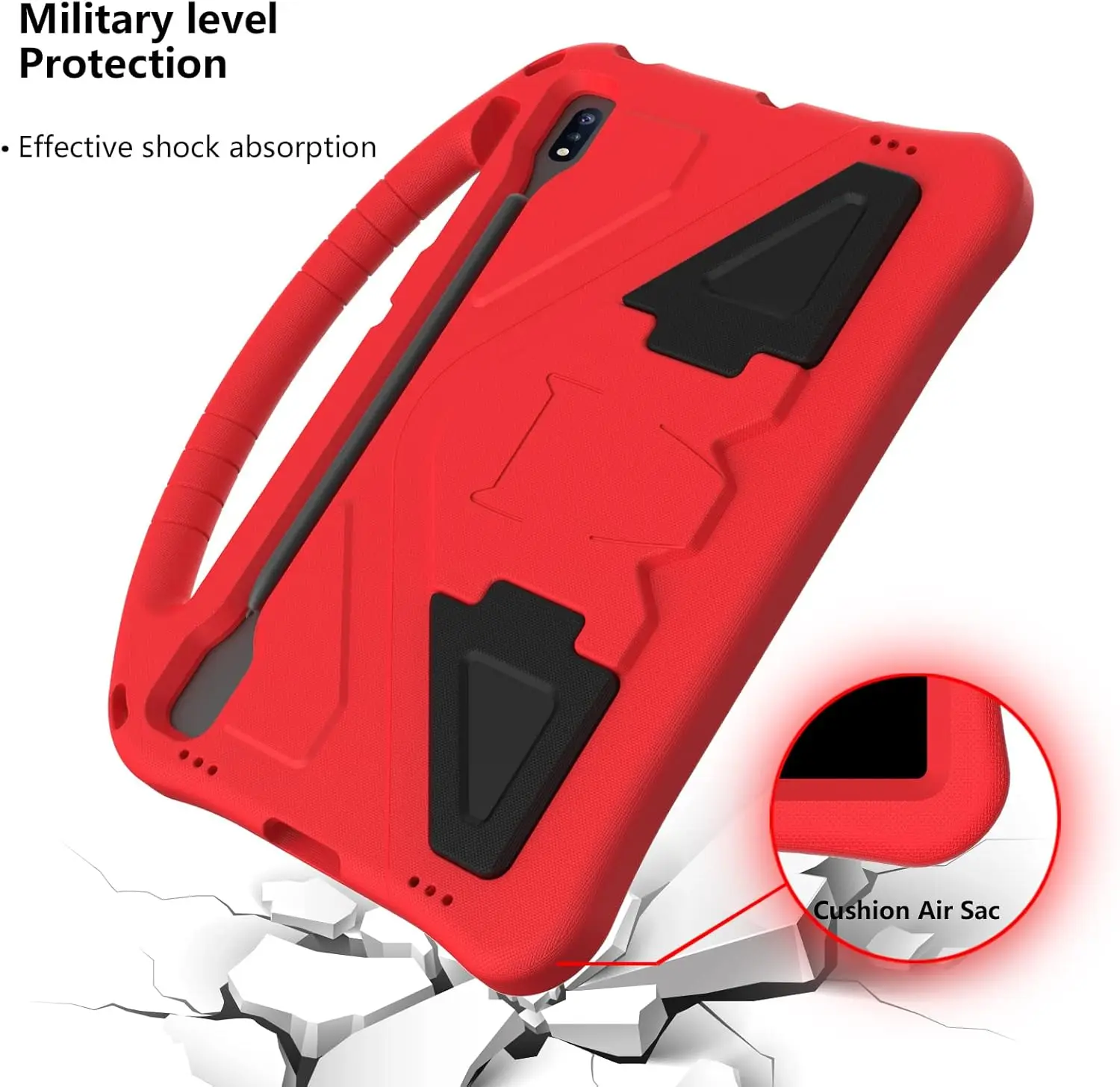 حافظة أطفال خفيفة الوزن مقاومة للصدمات من مادة EVA لهاتف سامسونج جالاكسي تاب S11 Ultra 14.6 2025 SM-X930 X936B 14.6 بوصة #6