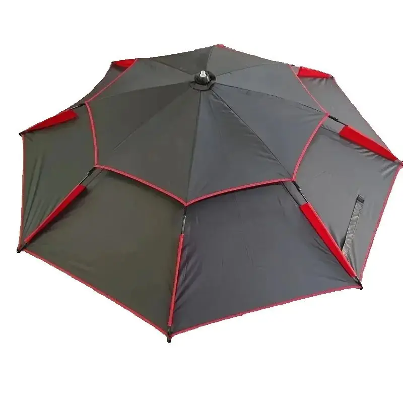 Universal Foldable Large Beach Umbrella 2m-2.6m Sunscreen UV Resistant Rainproof Outdoor Fishing Umbrella