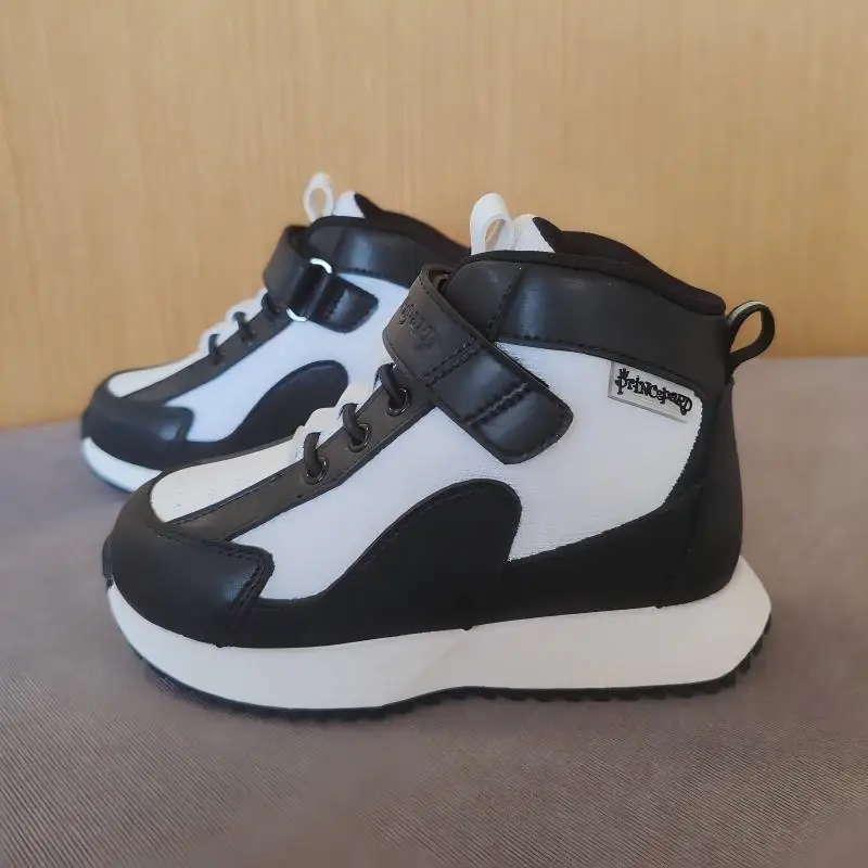 Kids Orthopedic AFO Shoes for Girls and Boys High Top Pink Black Causal Shoes with In-toe Gait Support