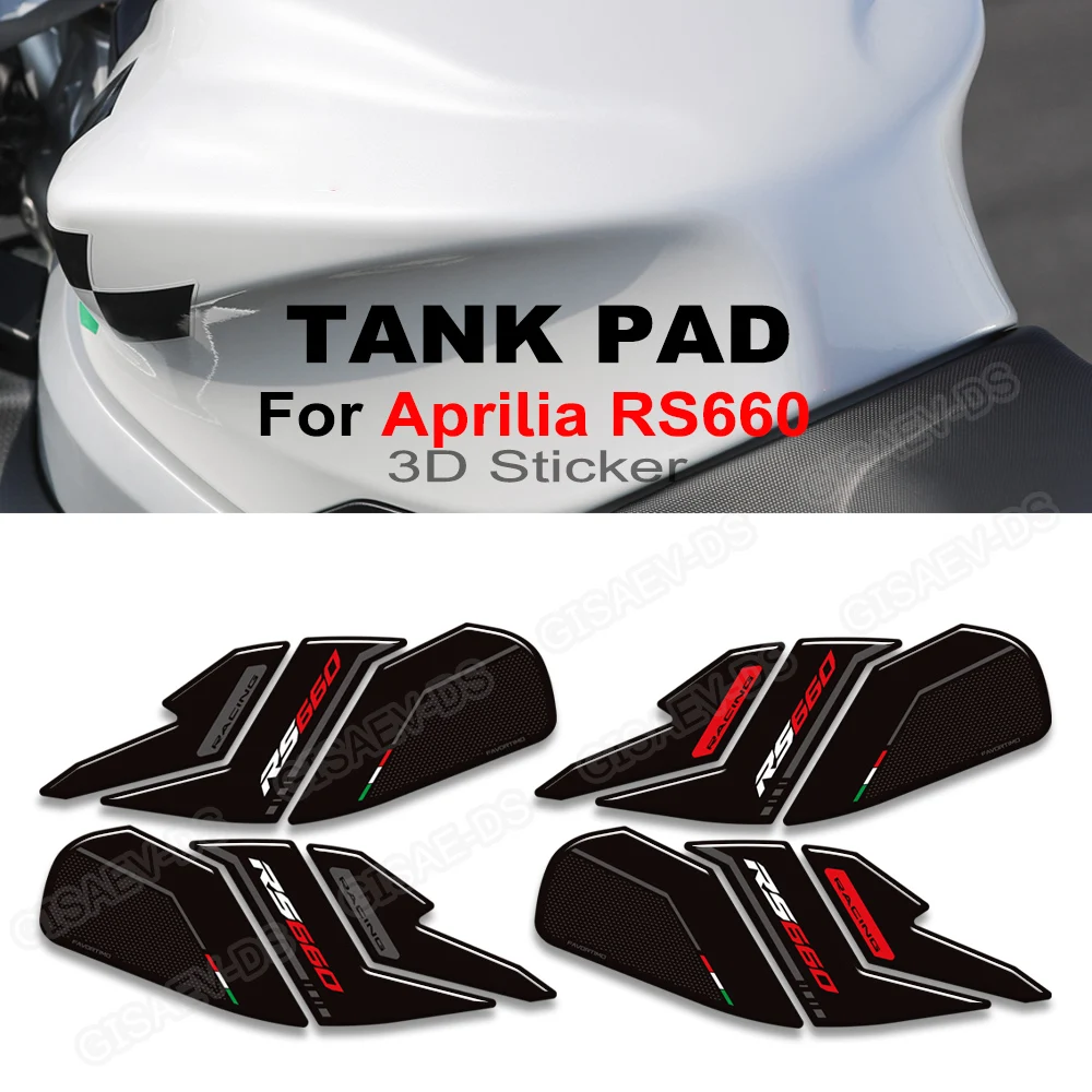 

2025 2026 Motorcycle For Aprilia RS660 RS 660 Fuel Tank Pad Oil Kit Knee Protection Stickers Decals 2022 2023 2024