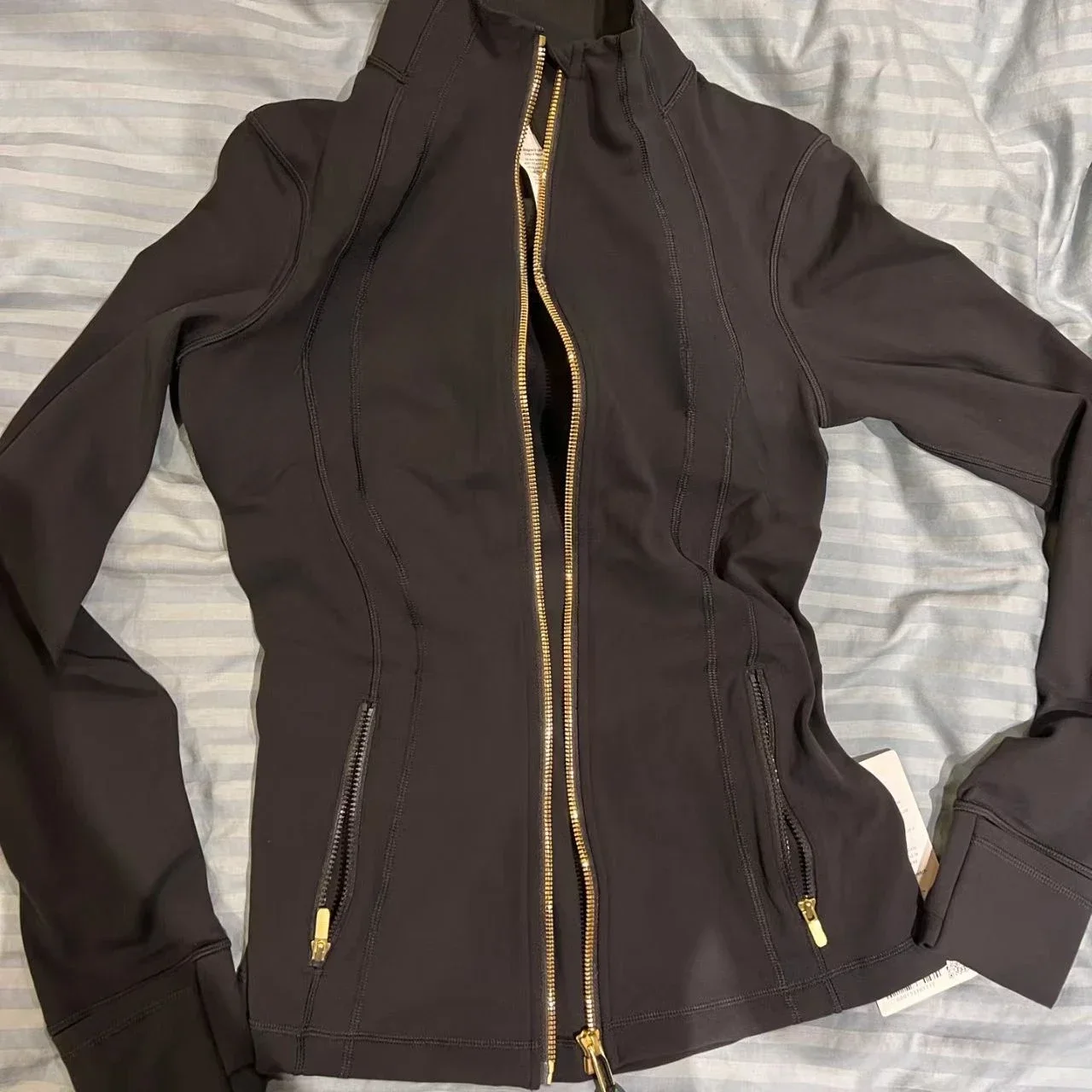 レモン定義ジャケットファッション春秋タイトフィットスポーツウェア女性トレーニングランニングジムヨガ無地カーディガンジャケット