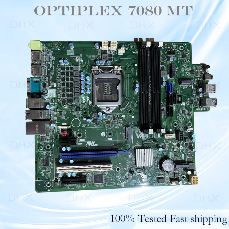CN-0J37VM For DELL Optiplex 7080 MT Motherboard LGA1200 DDR4 Mainboard 0J37VM J37VM 100% Tested Fully Work be Fast quickly DH