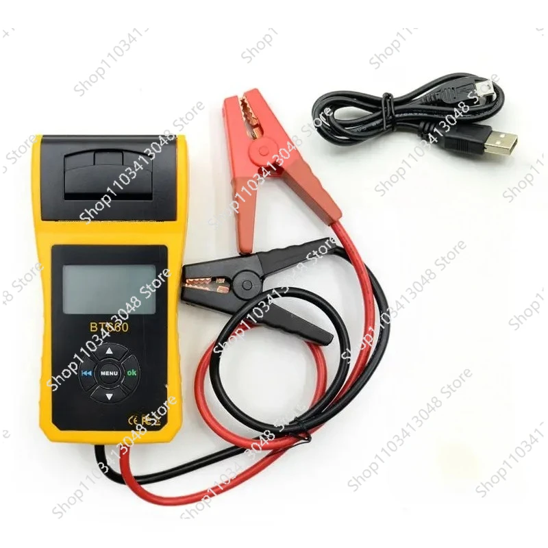 

high quality BT660 Battery Tester auto diagnostic tool Built-in Thermal Printer BT-660 Battery Tester scan