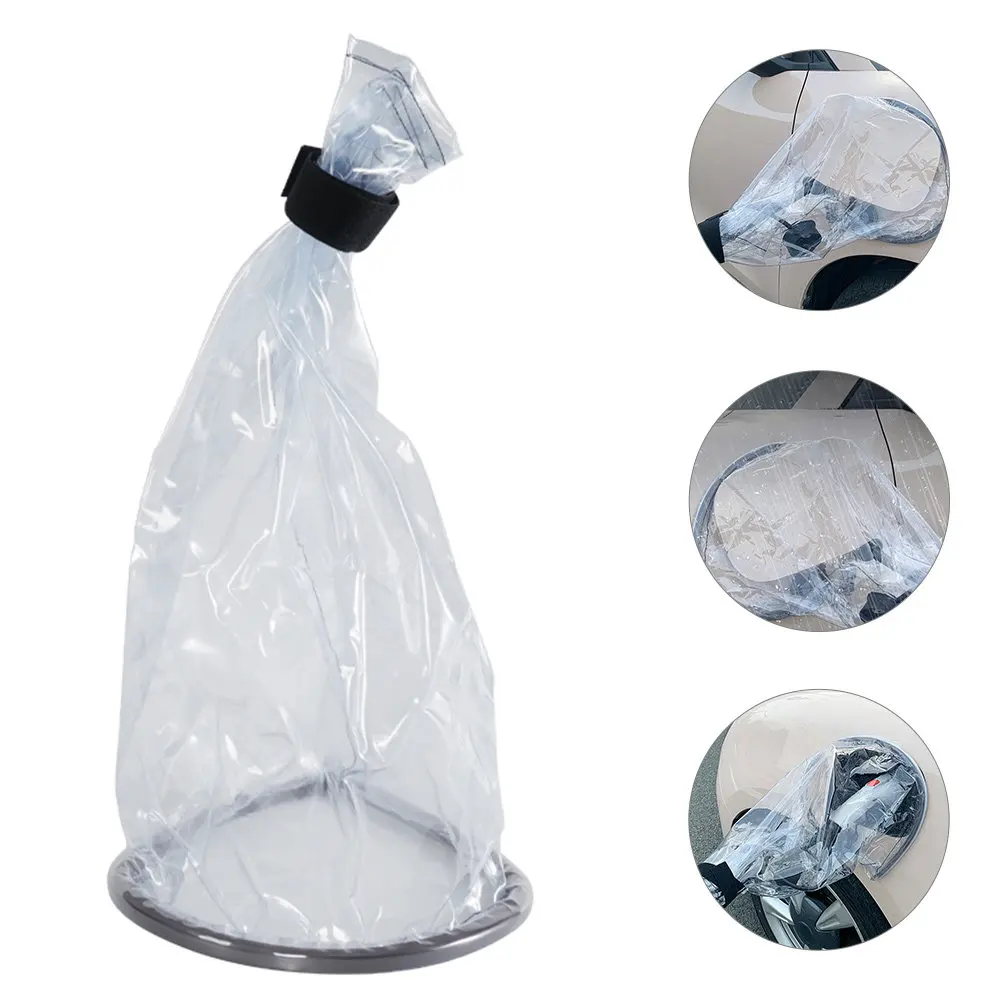 

Ev Charging Port Cover Rain Snow Protector for Electric Vehicle Charger Compact Lightweight Wear-Resistant Transparent Fabric