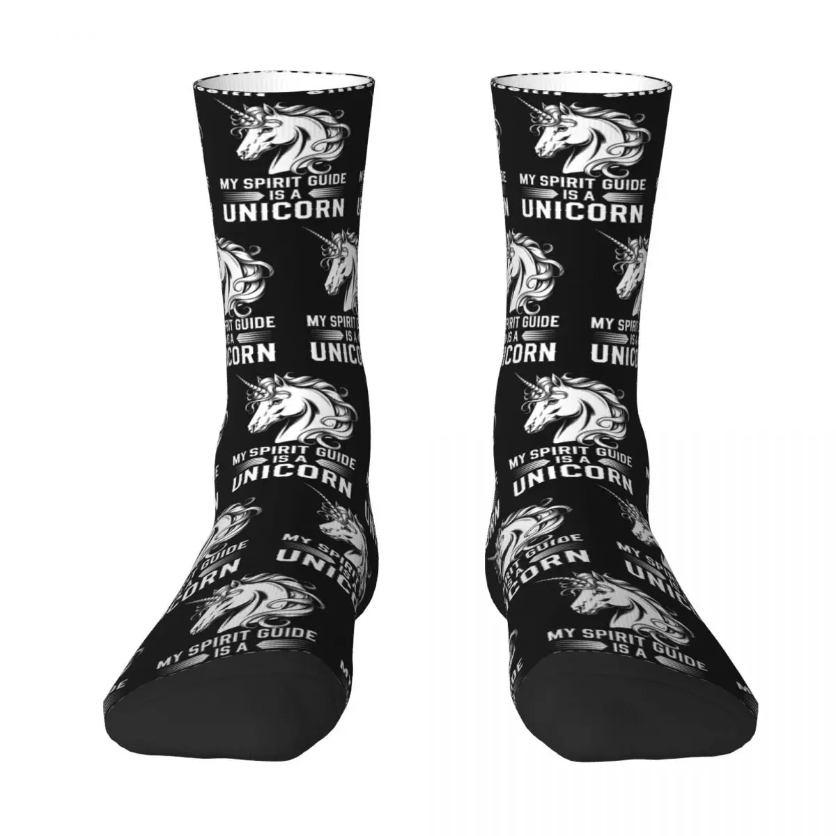 Unicorn Mystical Art For Spiritual Awakening Socks Harajuku Sweat Absorbing Stockings All Season Long Socks for Unisex Gifts