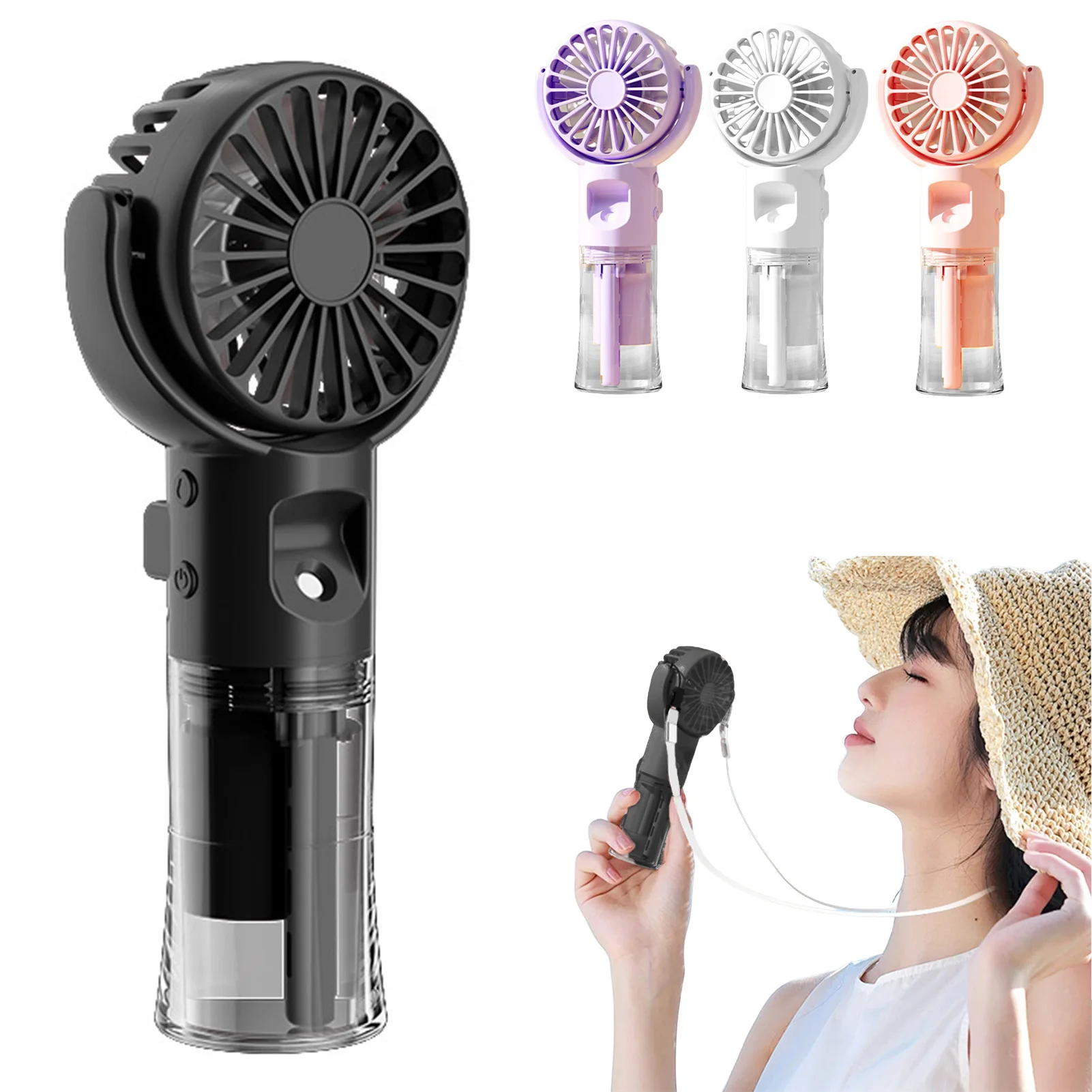 Handheld Desktop Usb Small Fan Children USB Rechargeable Fan for Traveling Outdoor Office