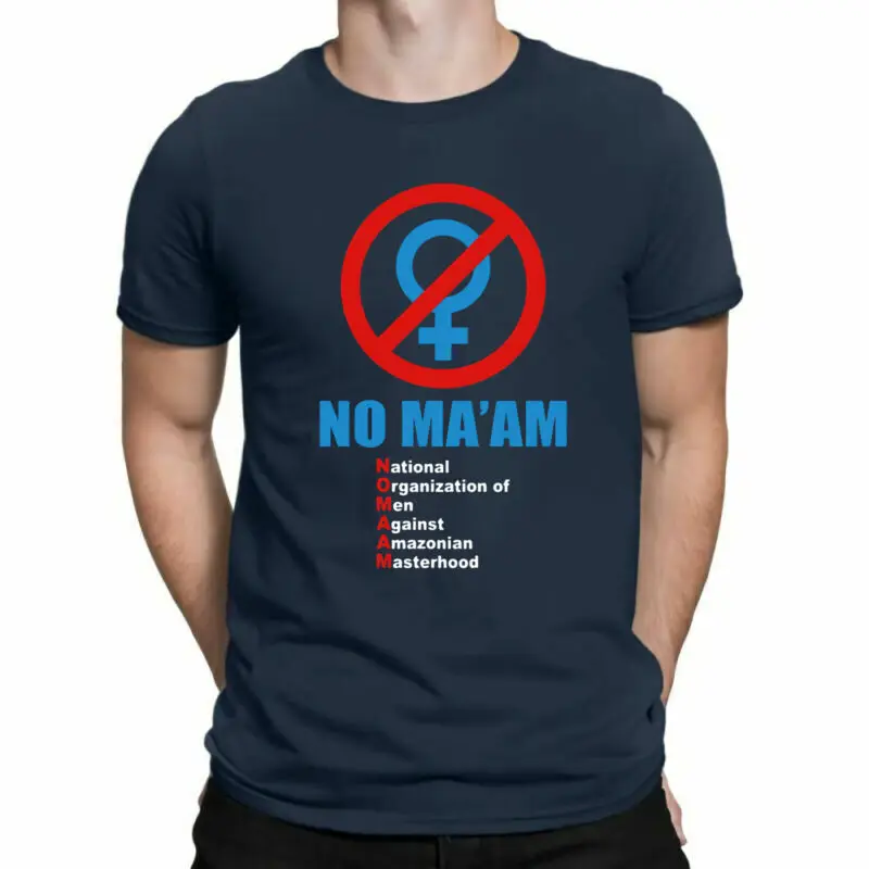 No Ma'am Al Bundy Comedy Maried with Children Funny Men's T-Shirt Tee