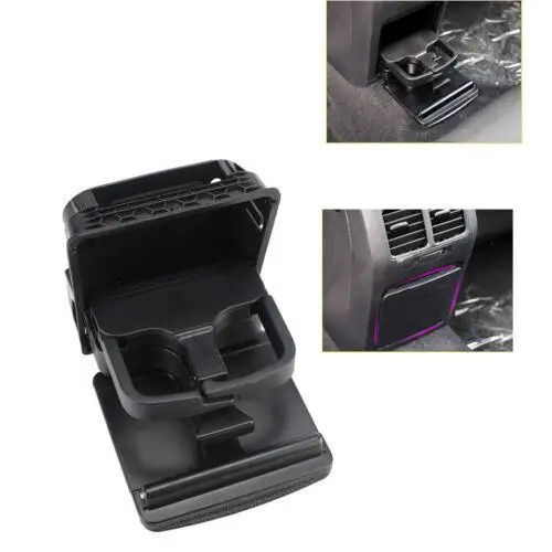 1pc Car Rear Center Console Armrest Cup Holder OEM1K0862532 For VW Jetta MK5 Golf MK6 GTI Rabbit EOS Car Accessories