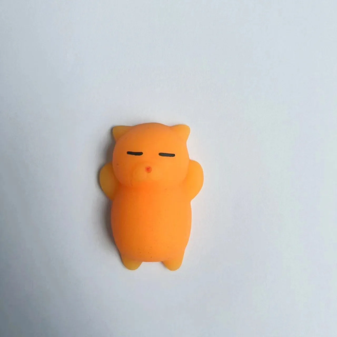 

1 Pcs Amazon's popular Squeeze Toys Orange Cats Kitten Cute and Adorable Cat Pussycat Stress Relief Toy Pussy For Children Gifts