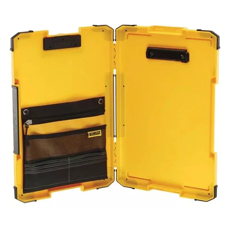 DEWALT-organizador de portapapeles TSTAK, Bolsa interna de luz LED, Clip de Metal, carpeta Dewalt, DWST82732-1