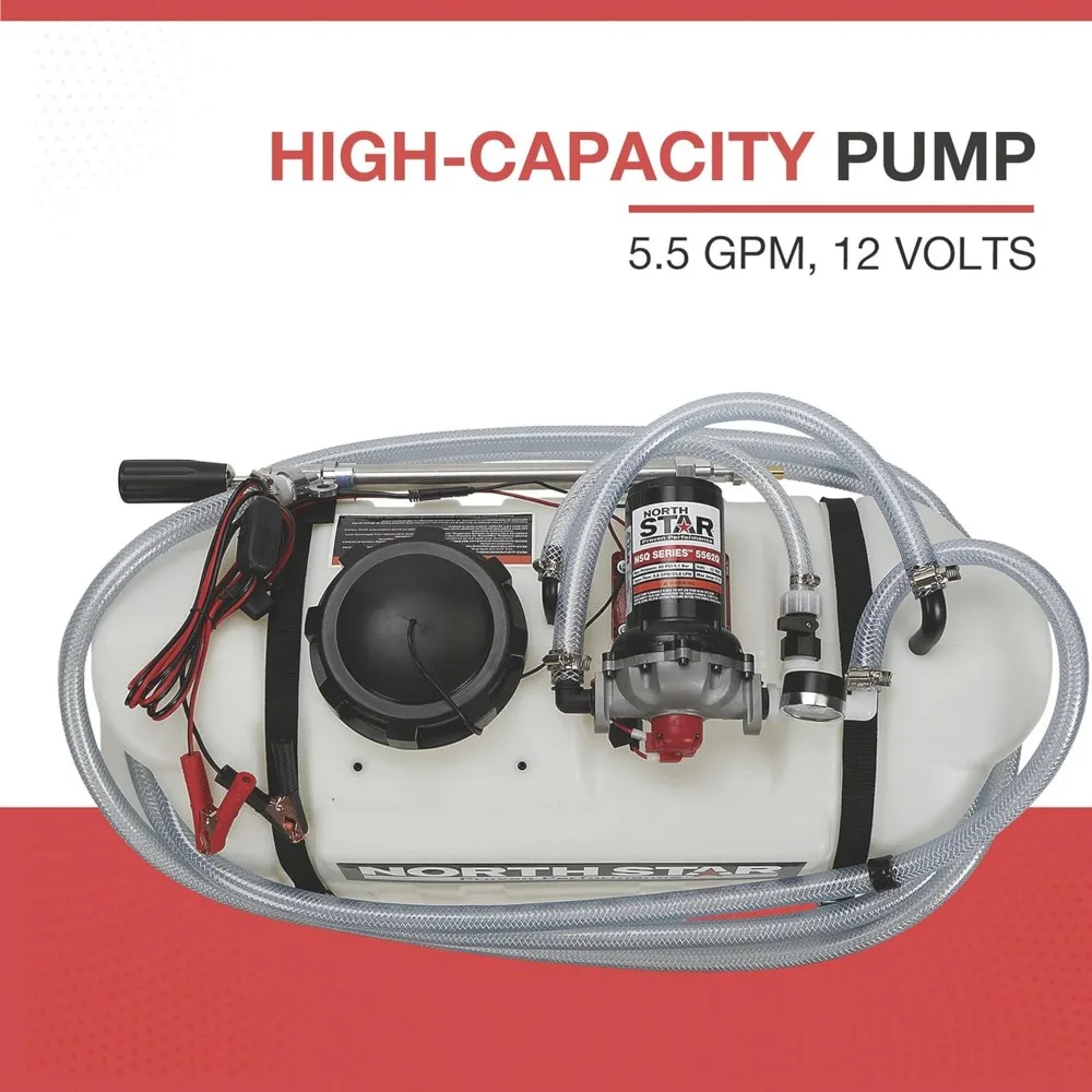 ATV Tree Sprayer - 26-Gallon Capacity, 5.5 GPM, 12 Volts