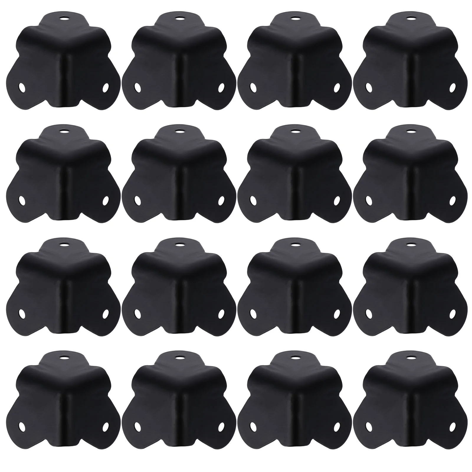 16 Pcs Bumper Sound Package Angle Megaphone Corner Protector Guitar Speaker Cabinet