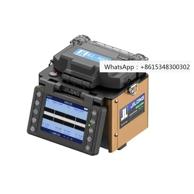 

fusion splicer KL500e optical fiber splicing machine 18s splicing 25s heating automatic fusion welding machine