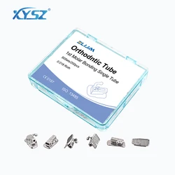 200pcs Dental Orthodontic Buccal Tubes Bondable 1st/2nd Molar Monoblock Non-Convertible Single Tube Roth MBT Dentistry Materials