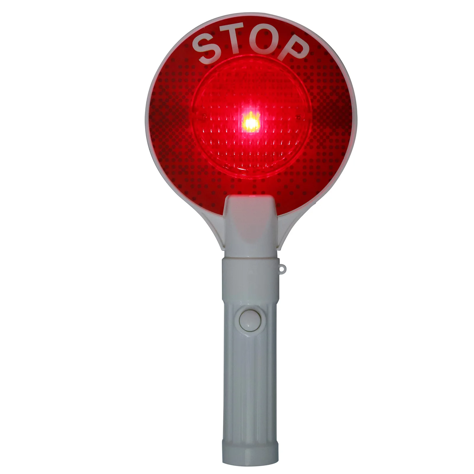 

Handheld Stop Sign Prop Traffic Police Stop Sign Police Costume Prop With Reflective Strips Light Up For Cosplay Role-Playing