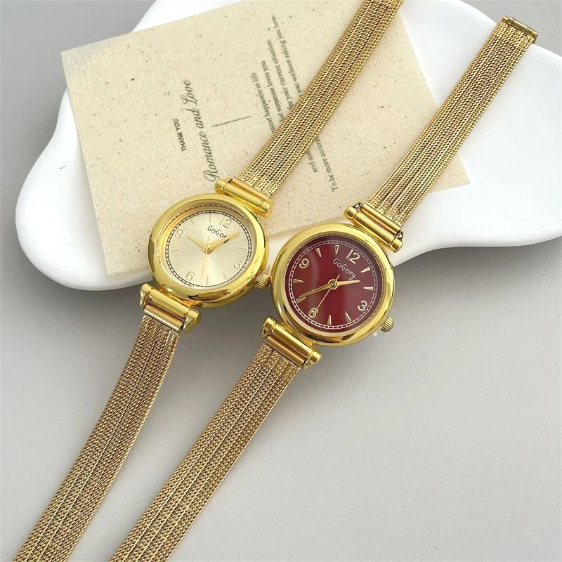 Luxury Brand Women Watches Fashion Gift Quartz Wristwatches Intermittent Gold Bracelet Watch Dropshipping Relojes Para Mujer