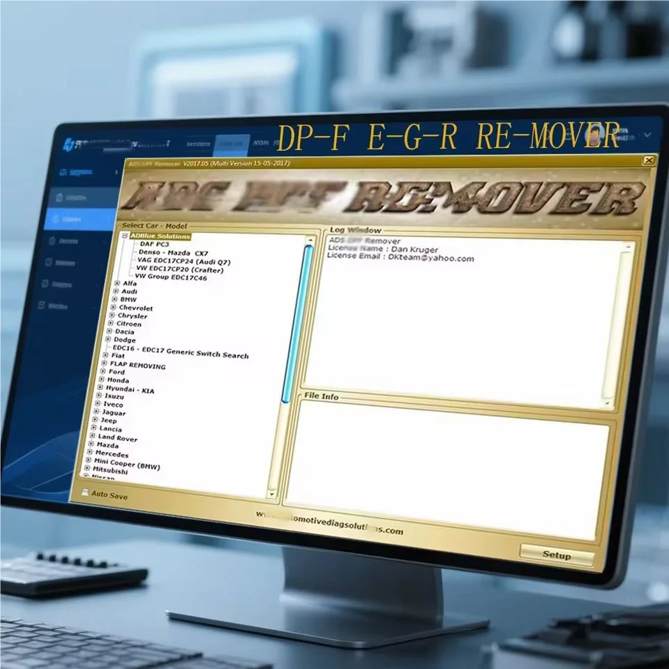 

Automotive Repair Software Diagnostic Tool D-P-F E-G-R La.bda - Latest Version Activation for DTC Removal