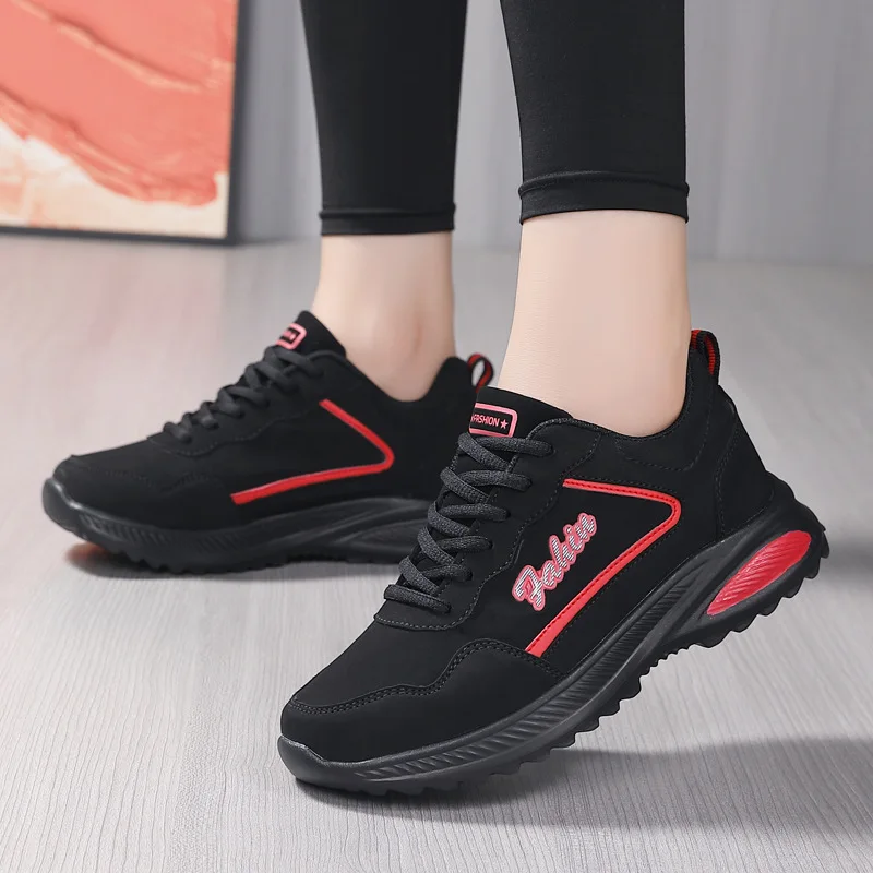 Winter Women Cotton Shoes Thick Sole Sneakers Fashion Plush Warm Running Casual Shoes Woman Tennis Luxury Ladies Vulcanized Shoe