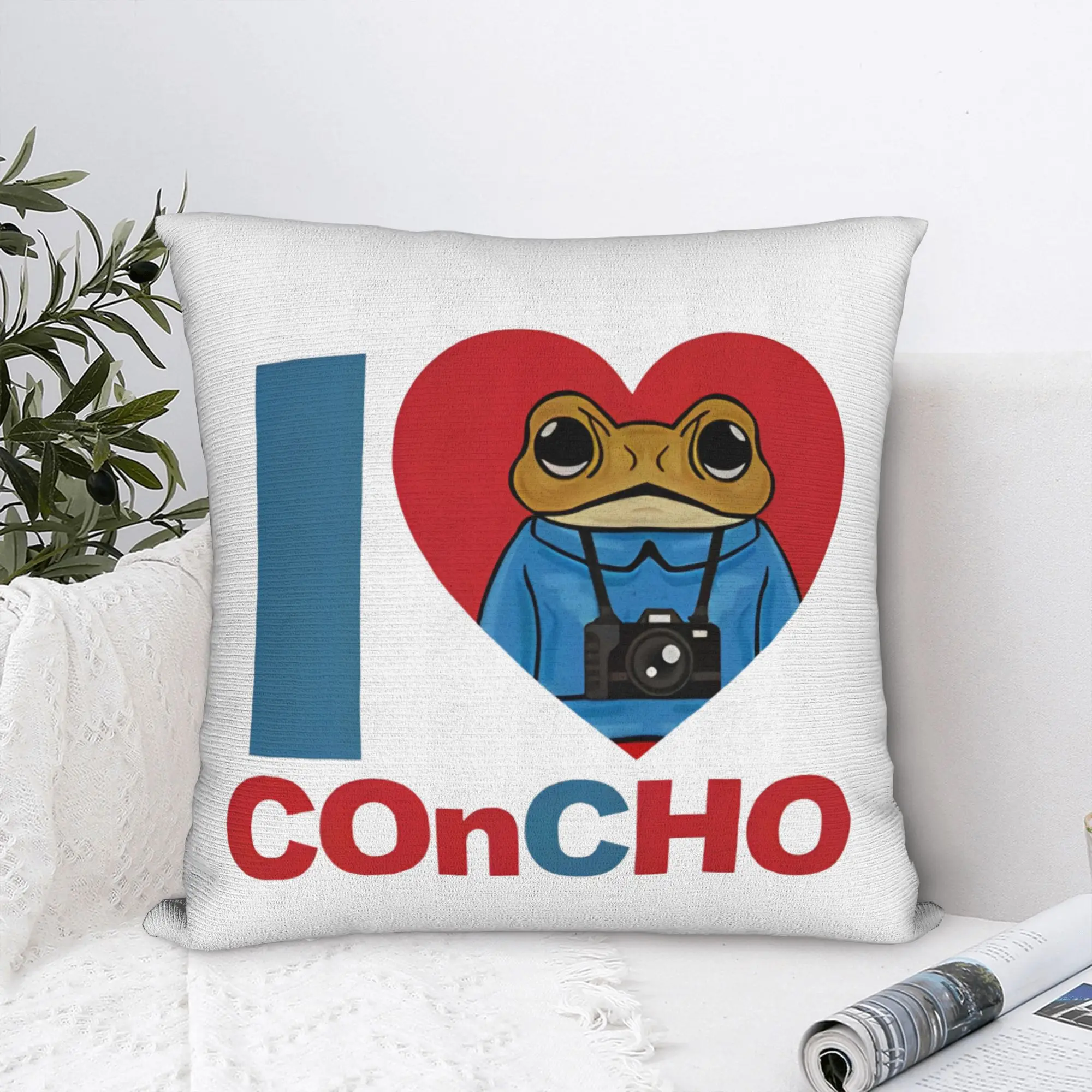 Dtmf Bad Bunny Throw Pillow Cover Polyester Cushions For So…