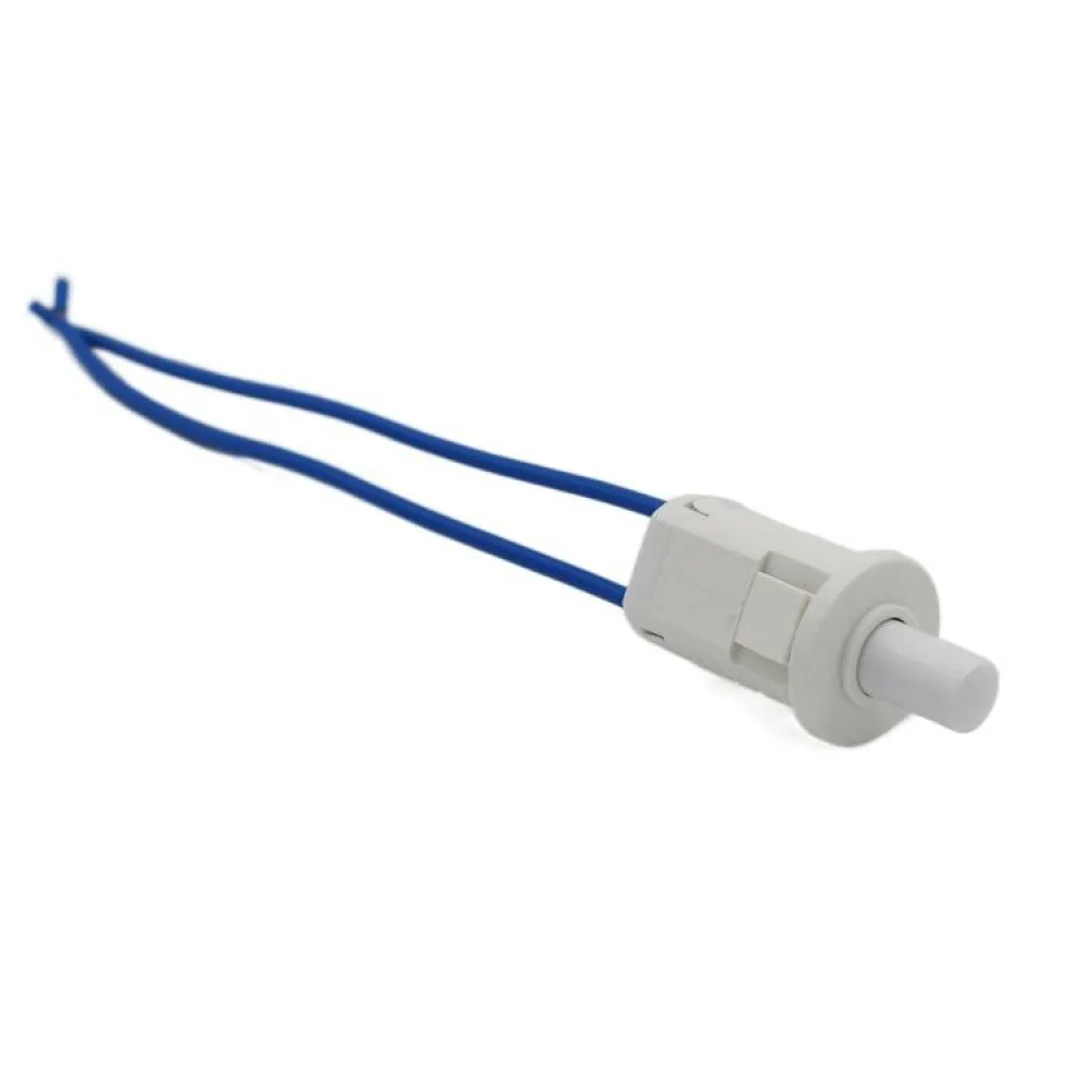 Interruptor de luz de armario de refrigerador AC250V, interruptor de Control de puerta de armario doméstico, interruptor de puerta de botón de presión de luz de armario