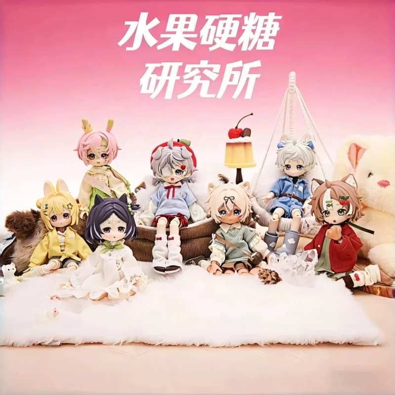 

100% Genuine Fruit Hard Candy 1/12bjd Blind Box Joint Movable Doll Trendy Play Desktop Ornament Girl Collection Gift