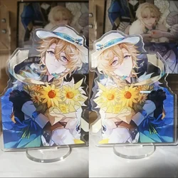 Game Honkai:Star Rail Aventurine Sunflower Acrylic Figure Stand Model Plate DIY Desk Decor Standing Sign Ornaments For Fans Gift