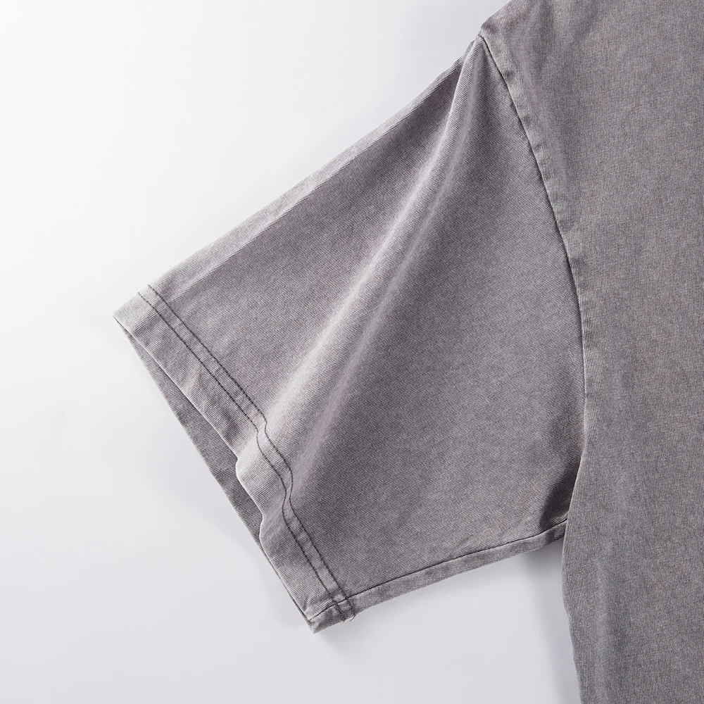 Gutes Temperament zerstören Katze Druck gewaschene T-Shirts Damen Baumwolle übergroße T-Shirt Sommer Kurzarm Tops Straße O-Ausschnitt Kleidung