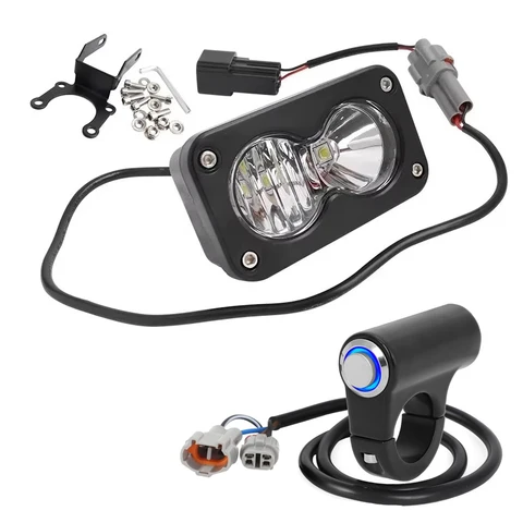 Комплект фар 6000-6500K: светодиодная балка для Surron Sur Ron Taparia Talaria Sting MX4 MX5 Eride E Ride Pro X260, свет для внедорожных мотоциклов