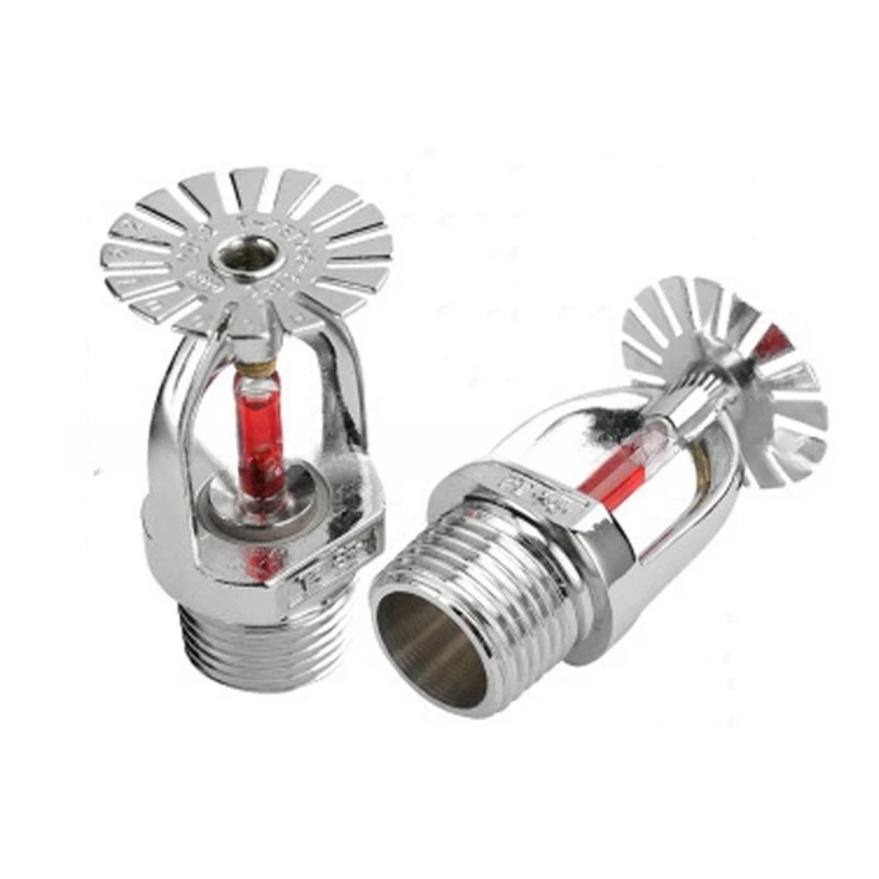 Brass Fire Sprinkler Head 68℃, Upright / Pendent Fire Water Sprinkler Nozzle, Fire Fighting Sprinkler