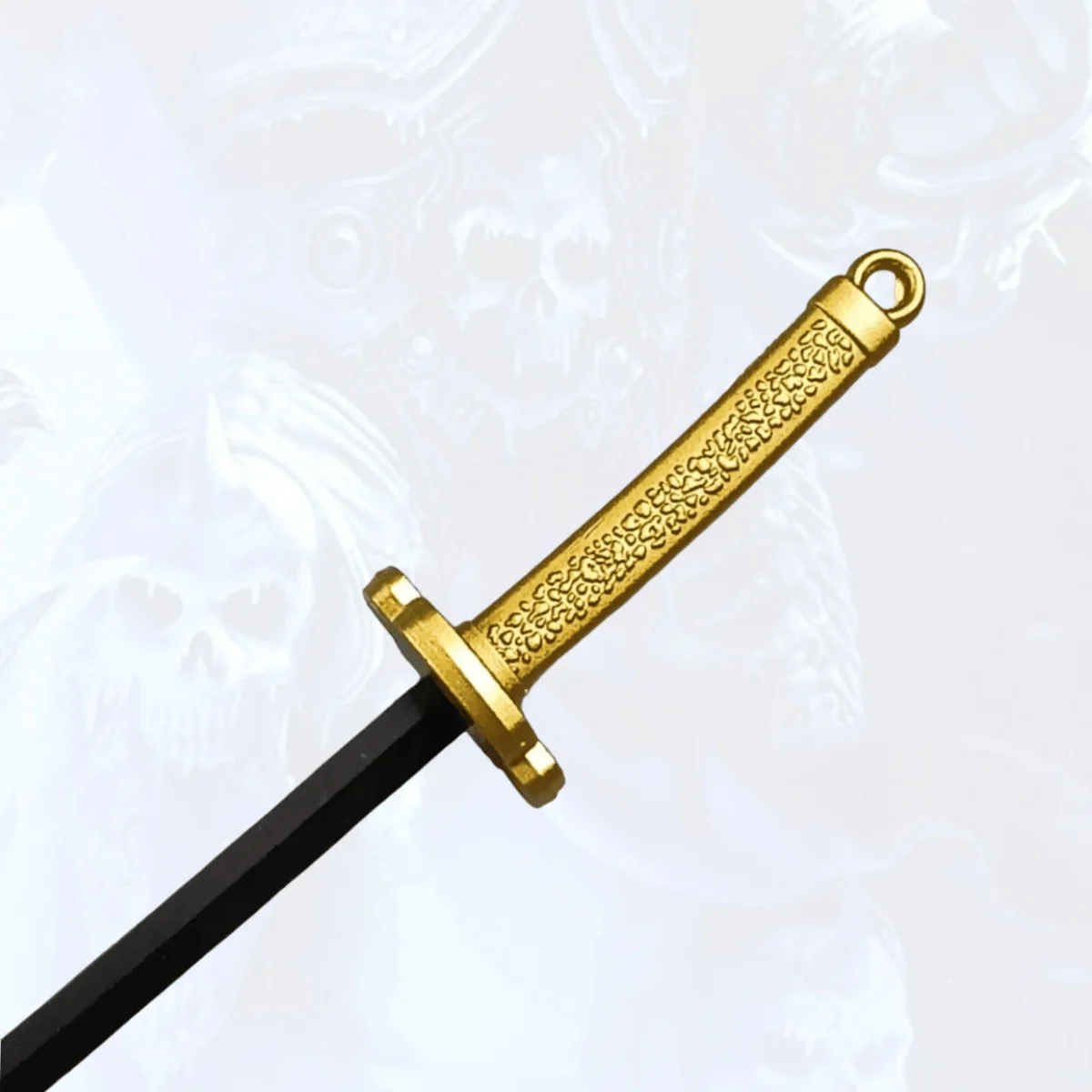 5.9 pouces démon Slayer Tsugikuni Yoriichi métal Katana épée sabre couteau Ninja Original samouraï sabre Cosplay accessoires accessoire jouet
