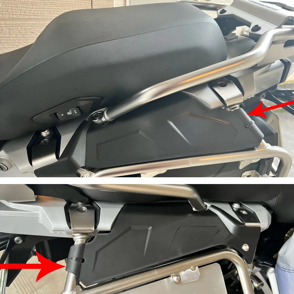 For BMW R1200GS Luggage Rack Splash Guard R 1200 GS LC Adventure 1250 ADV R1250GS Frame Cover Protector Fender Accessories Moto