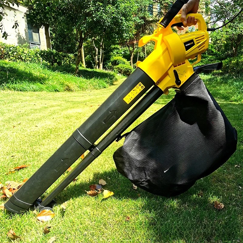 

Blowing and suction dual-purpose hair dryer household leaf crushing integrated high-power blower powerful electric garden