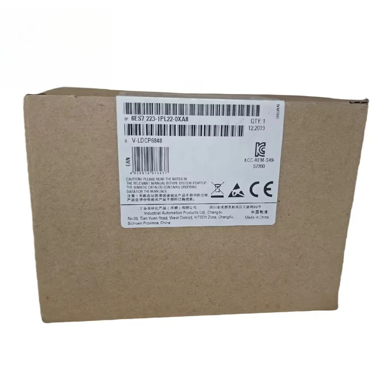 

New Original 6ES7223-1PL22-0XA8 S7-200 CN Digital I/O EM 223 for S7-22X CPU Only 16 DE 24V DC