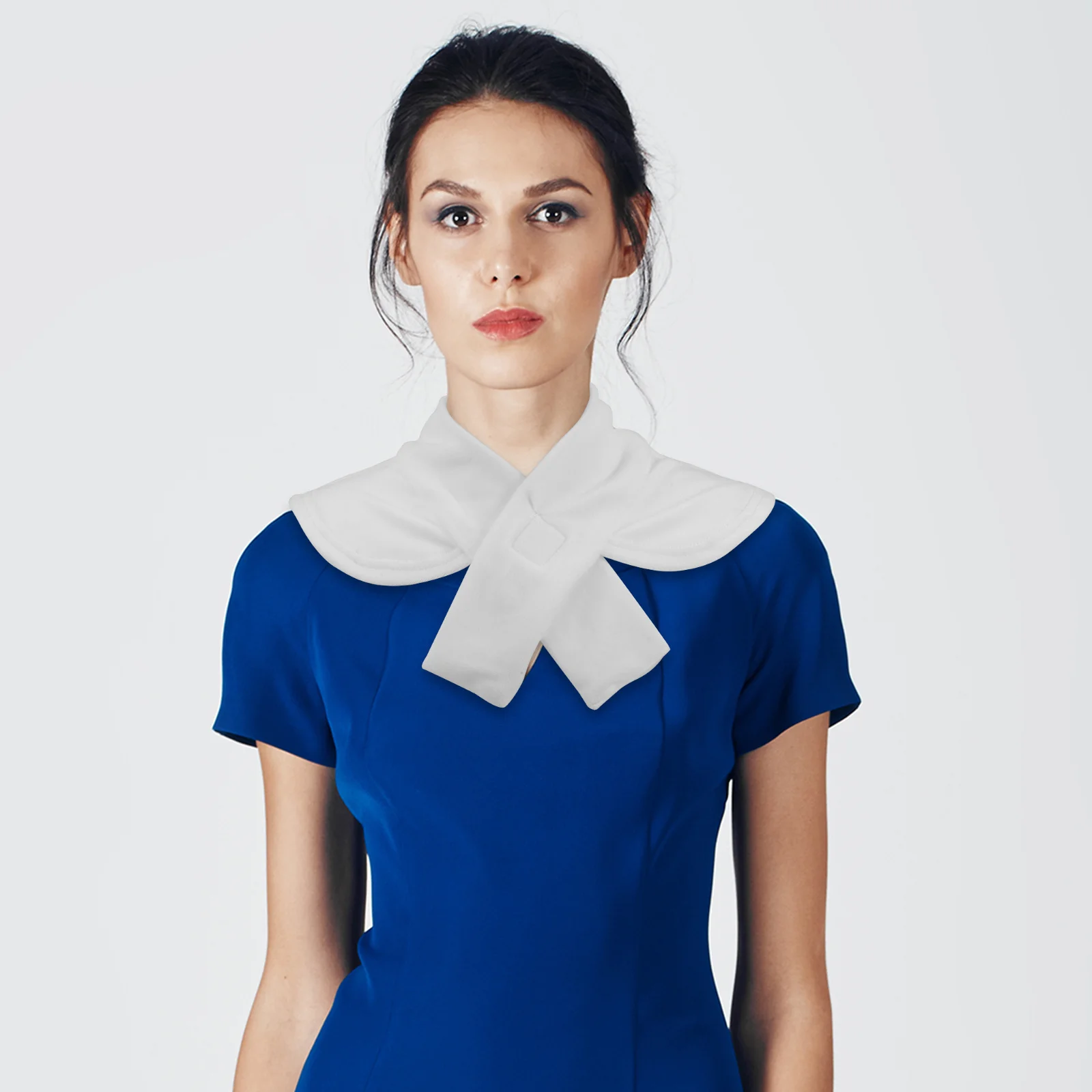 

Detachable Fake Collar White Half Shirts Blouse Dickey Collar Neck Warmer Shawl Neckline Wraps for Women Neckline Wraps