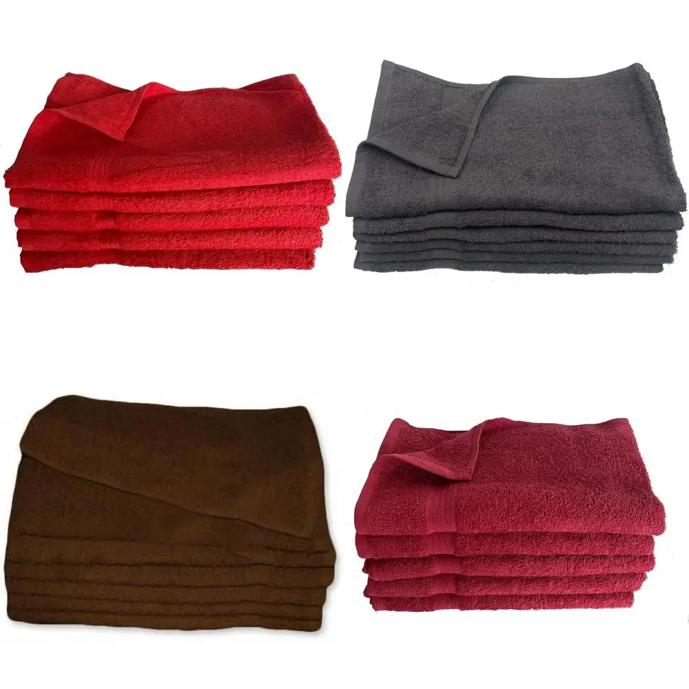 

Хлопковые полотенца для рук 16x27 для салонов и ванных комнат — 36 шт., 60 шт., 120 вариантов упаковки красного цвета