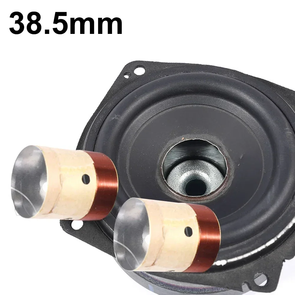 25.5-75.5mm 2Layer Round Copper Wire Bass Speaker Voice Coil Repair Parts 8/10/12/15 Inch Subwoofer Voice Coil Accessories
