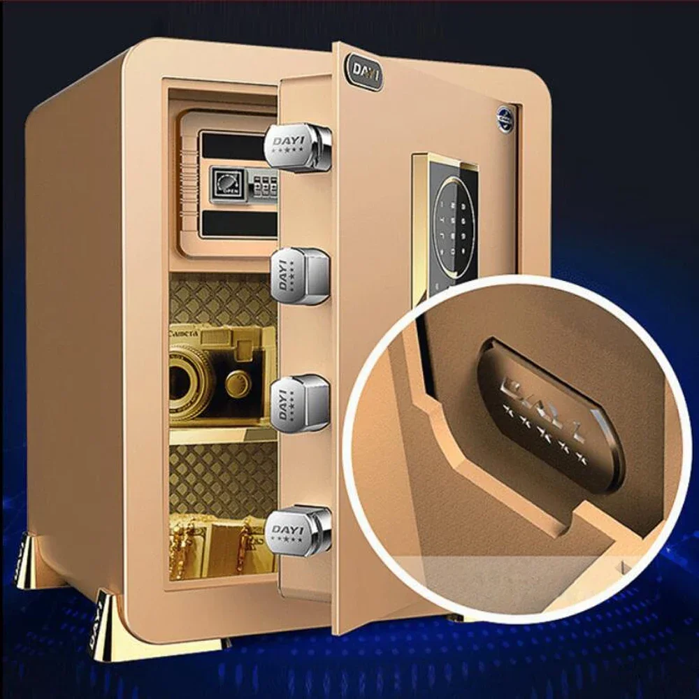 Safes Anti-theft Electronic Storage Bank Safety Box Security Money Jewelry Storage Collection Home Office Security Box