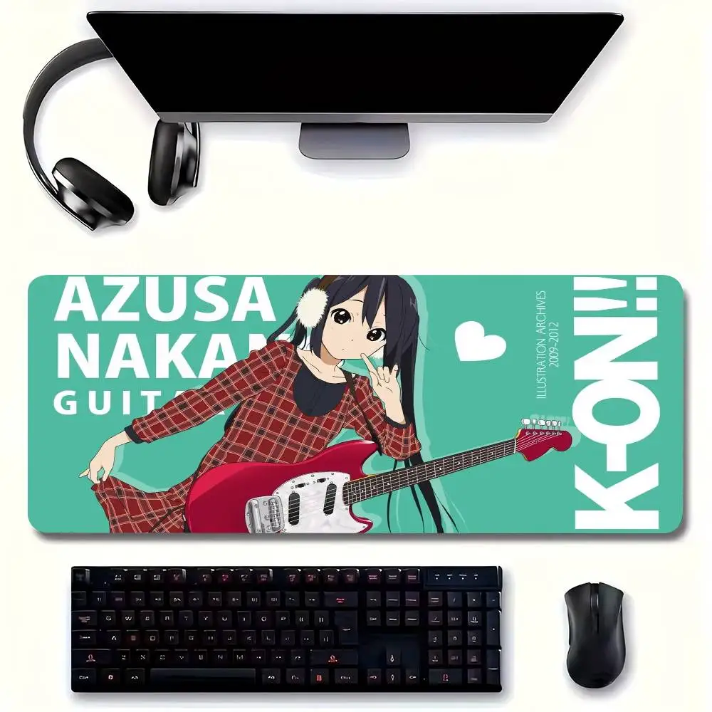 Nakano Azusa Anime Mousepad Non-slip Suitable For Office Computers Laptops E-sports Game Desk Mats XXL Keyboard