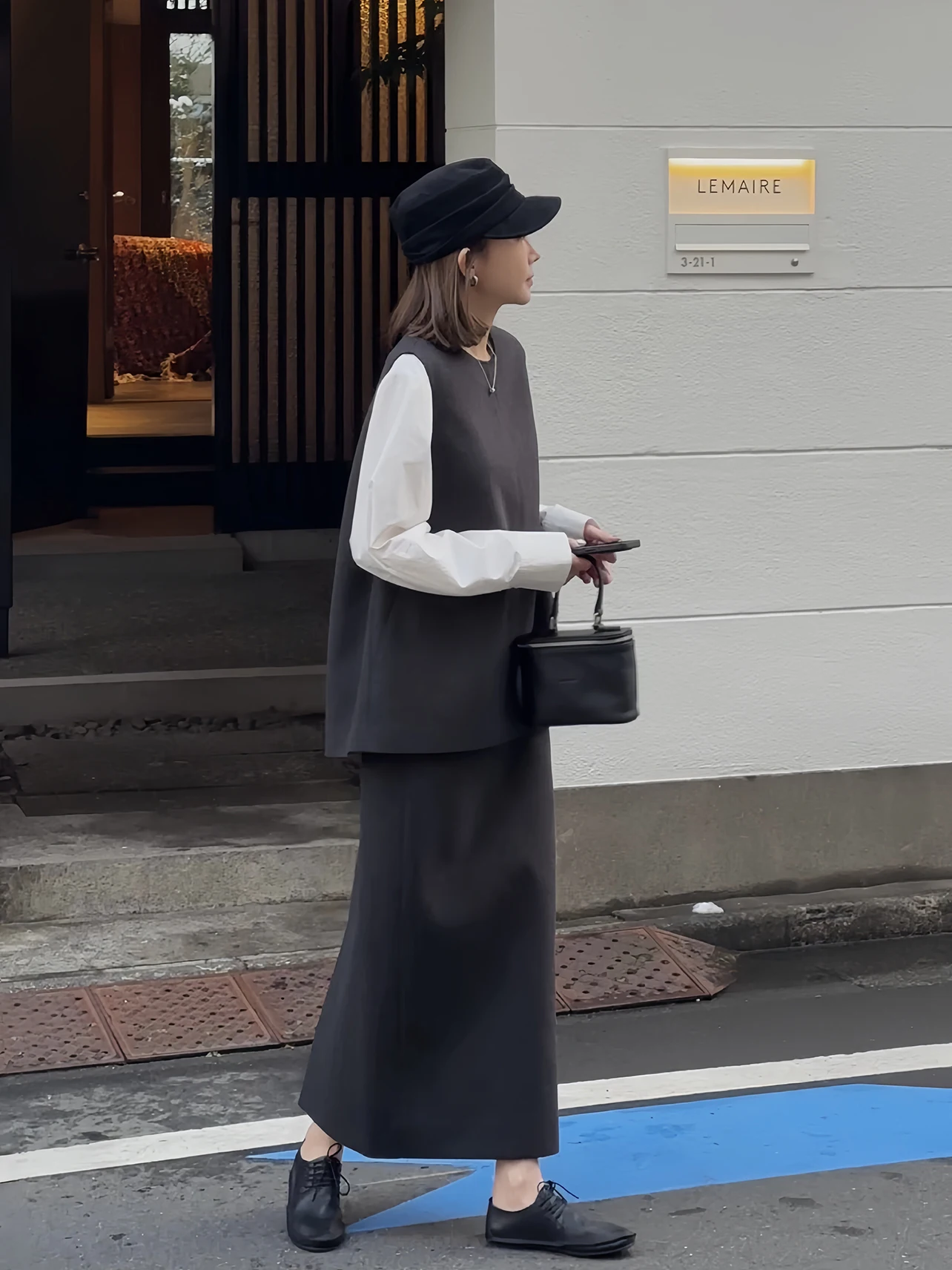 

Классическая женская асимметричная прямая юбка Zhou Spring из новой шерсти, с завышенной талией, из полиэстера и регенерированной целлюлозной шерсти.