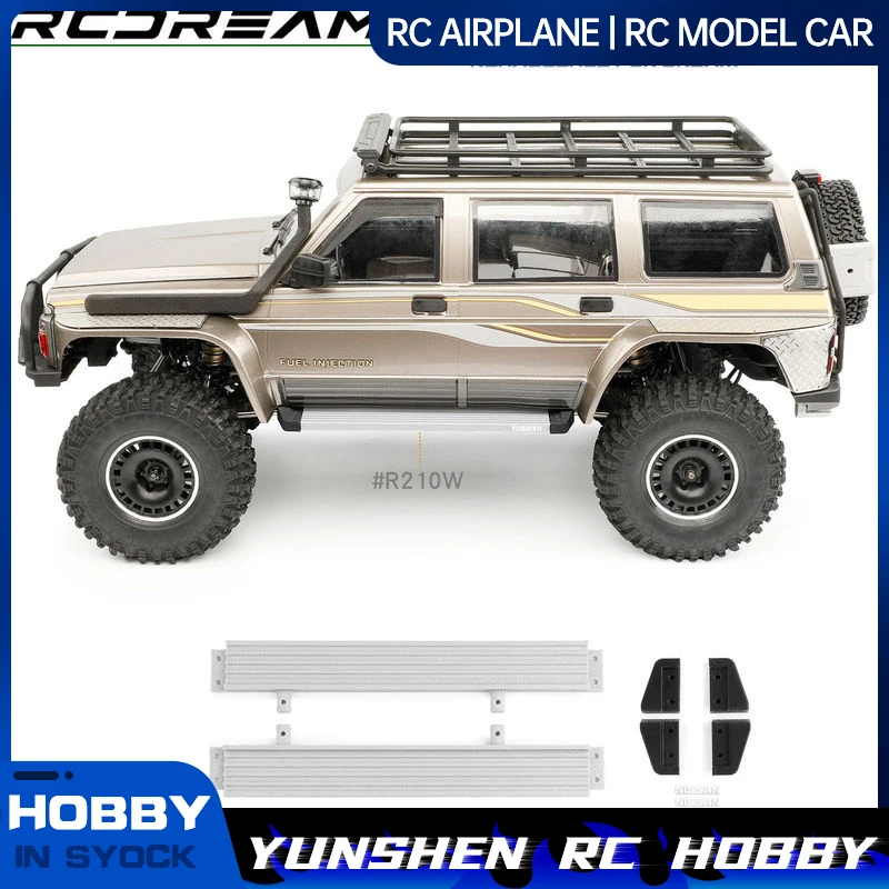 Rcdream 1/10 Yikong Yk4107 Side Bar And Side Step 3d Printed Component Simulation And Modification Of Side Step