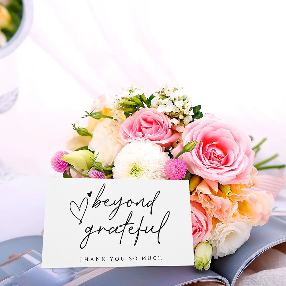 200Pcs Thank You Cards Bulk with Envelopes for Small Business Wedding Holiday Thanksgiving Gratitude Notes Appreciation Cards