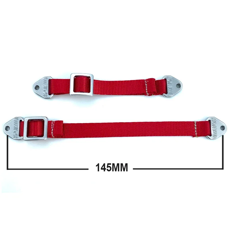 VITAVOVITAVVITAVON Travel Limit Straps Adjustable 145mm for Losi Hammer Rey Baja Rey LMT Traxxas UDR