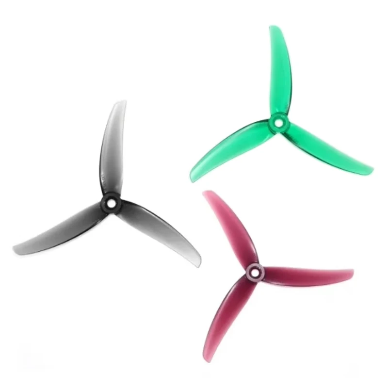 2Pairs HQProp J33 4.9X3.3X3 4.9inch 3-blade Propeller Positive Negative Props CW CCW Paddles for FPV RC Racing Drone Spare Parts