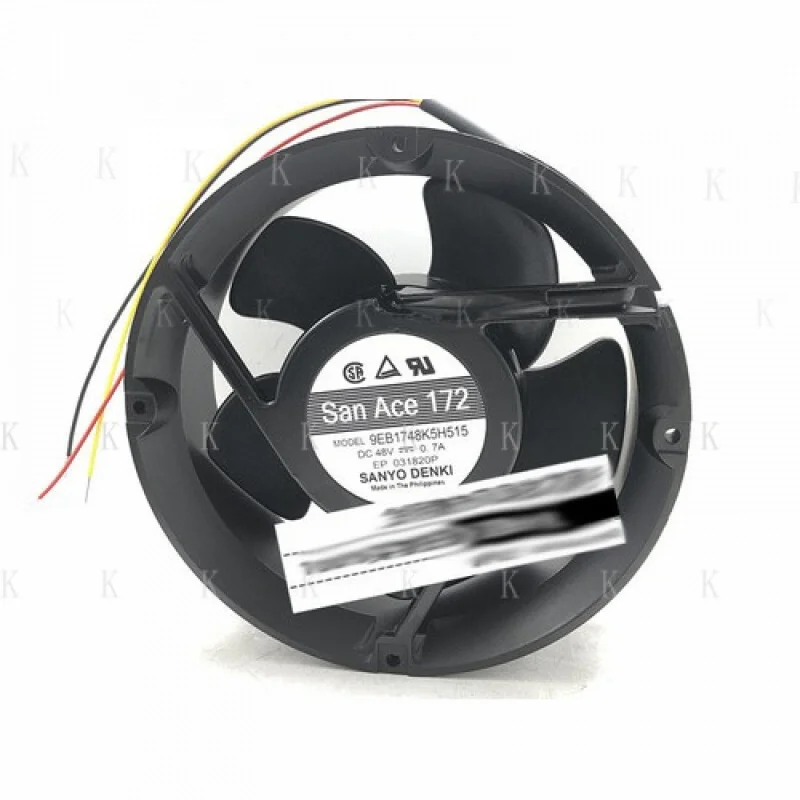 

C 1 шт. для SANYO 9EB1748K5H515 48 В 0,7 А 17 см вентилятор охлаждения с алюминиевой рамой